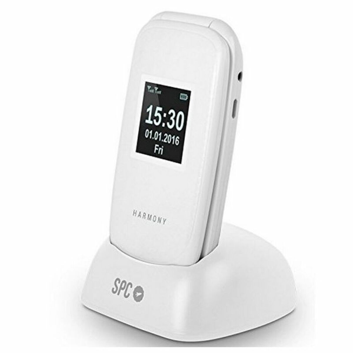 Mobilný Telefón SPC Internet HARMONY WHITE Bluetooth FM 2,4" Biela